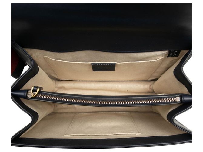 Borsa Gucci Bamboo Dionysus Rosso Verde Blu navy - vista 4