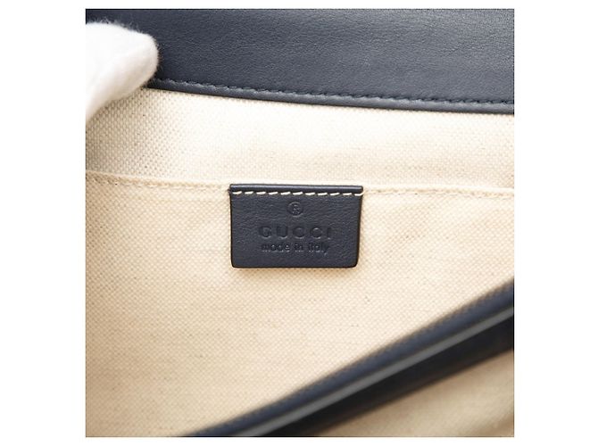 Borsa Gucci Bamboo Dionysus Rosso Verde Blu navy - vista 5