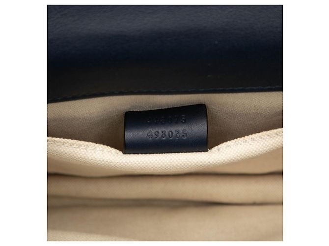 Borsa Gucci Bamboo Dionysus Rosso Verde Blu navy - vista 6