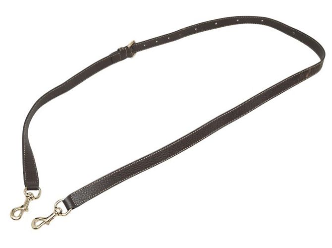 Borsa a mano e a tracolla Gucci in pelle marrone - vista 12