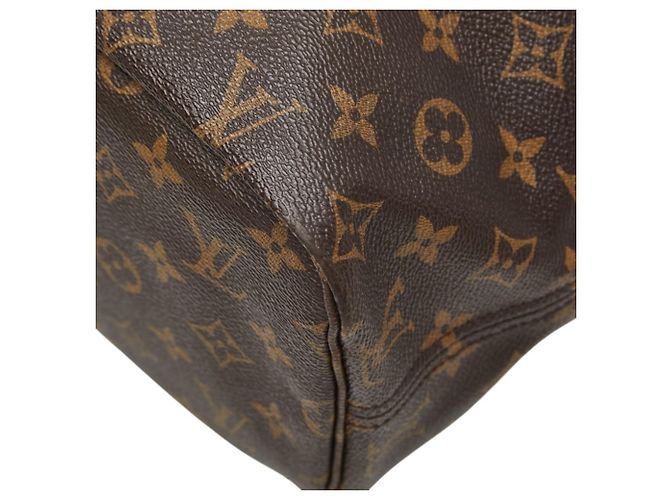 Borsa a tracolla Louis Vuitton Monogram Neverfull MM Marrone Rosa - vista 4