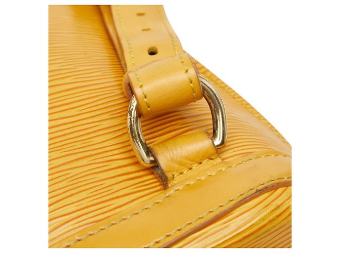 Zaino Louis Vuitton Epi Cobelin Giallo - vista 10