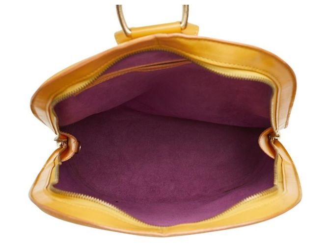 Zaino Louis Vuitton Epi Cobelin Giallo - vista 14