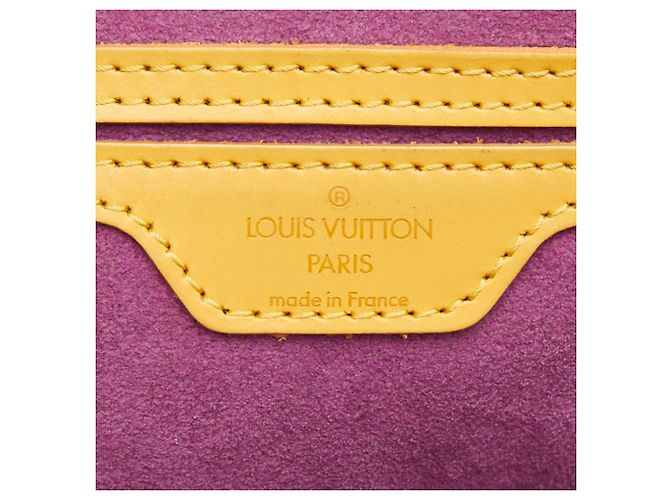 Zaino Louis Vuitton Epi Cobelin Giallo - vista 15