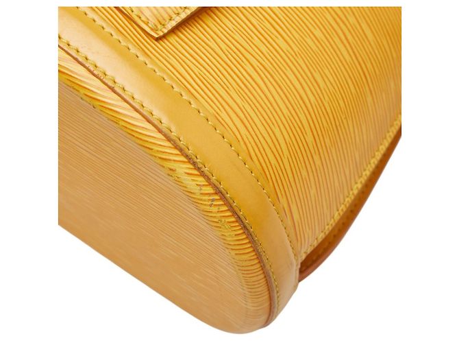 Zaino Louis Vuitton Epi Cobelin Giallo - vista 4