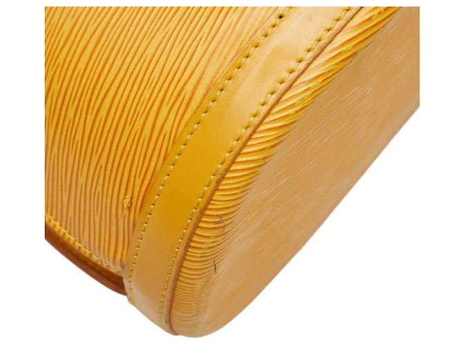 Zaino Louis Vuitton Epi Cobelin Giallo - vista 5