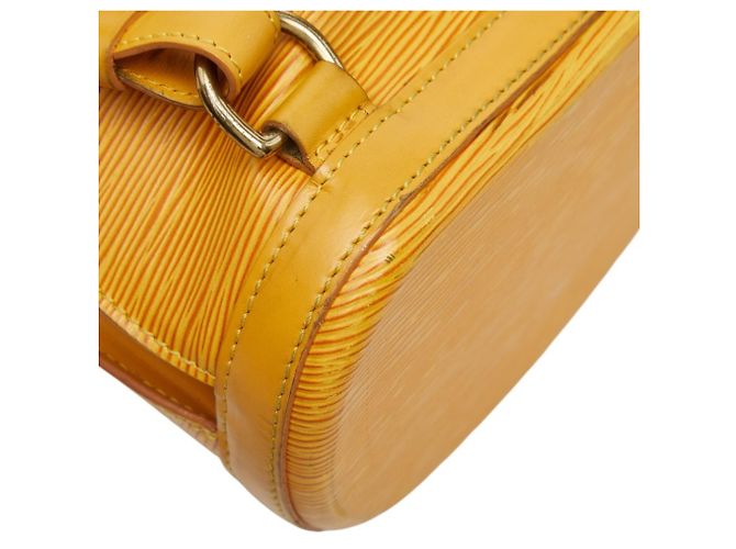 Zaino Louis Vuitton Epi Cobelin Giallo - vista 7