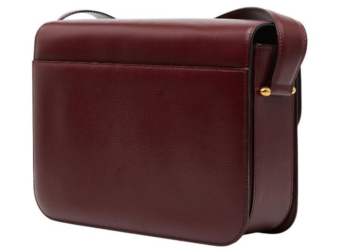 Borsa a tracolla Cartier Must Line Bordò - vista 2