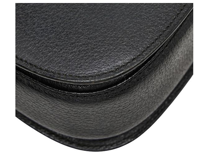 Borsa a mano e a tracolla Gucci Bamboo Nero - vista 5
