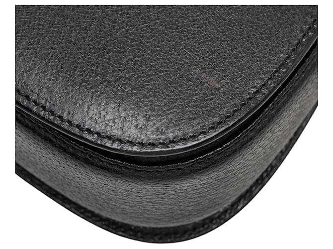 Borsa a mano e a tracolla Gucci Bamboo Nero - vista 6