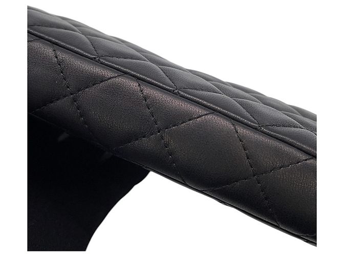 Portafoglio con catena Chanel Nero - vista 6