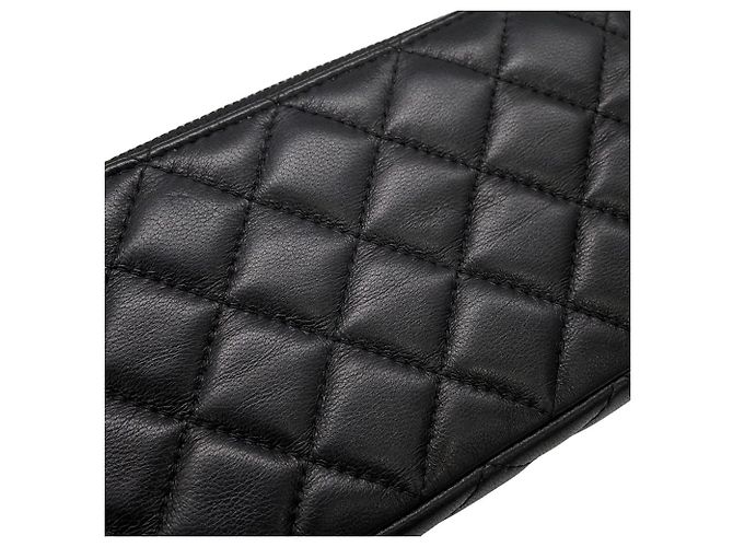 Portafoglio con catena Chanel Nero - vista 7