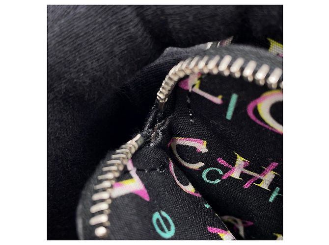 Portafoglio con catena Chanel Nero - vista 8