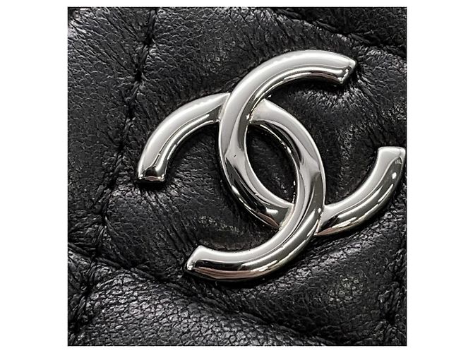 Portafoglio con catena Chanel Nero - vista 9