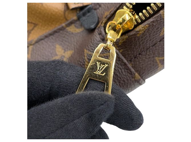 Zaino Palm Springs PM Monogram Reverse Louis Vuitton Nero - vista 14
