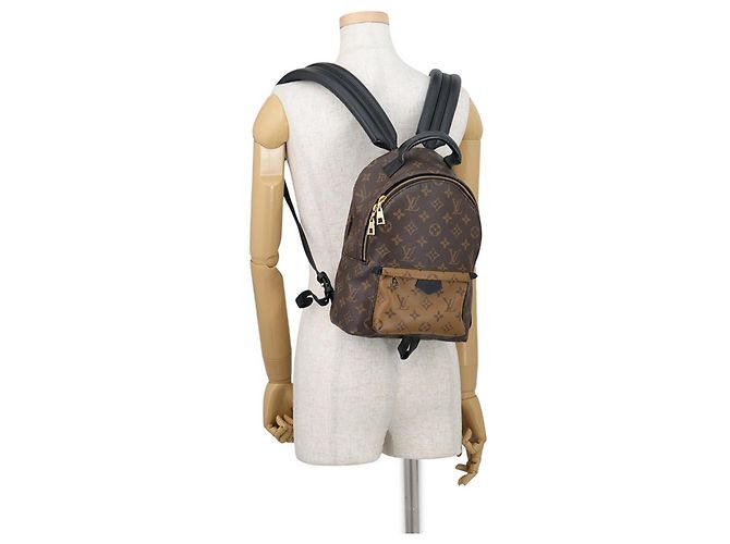 Zaino Palm Springs PM Monogram Reverse Louis Vuitton Nero - vista 4