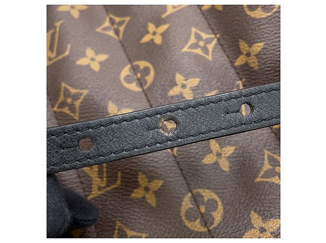 Zaino Louis Vuitton Monogram Palm Springs Nero - vista 13