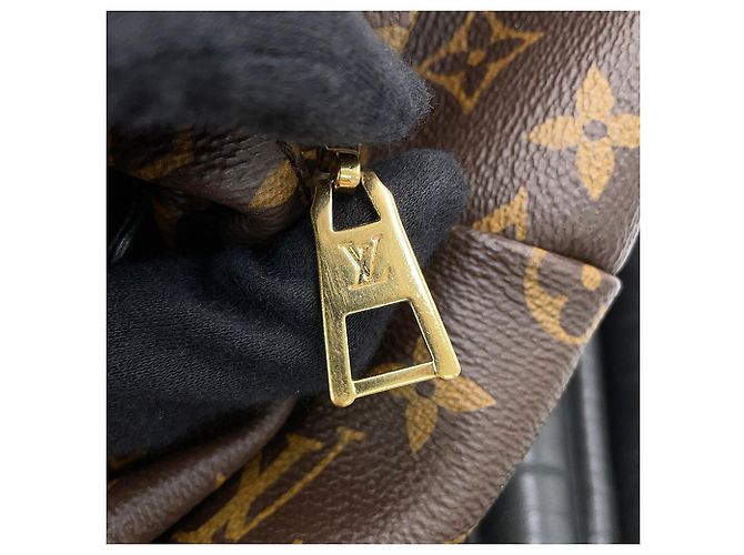 Zaino Louis Vuitton Monogram Palm Springs Nero - vista 14