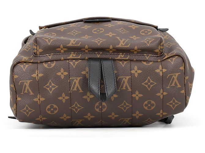 Zaino Louis Vuitton Monogram Palm Springs Nero - vista 3
