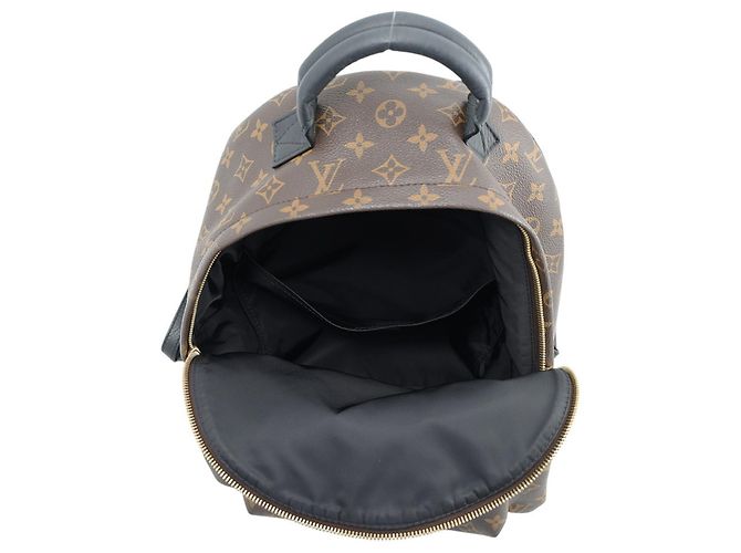 Zaino Louis Vuitton Monogram Palm Springs Nero - vista 5