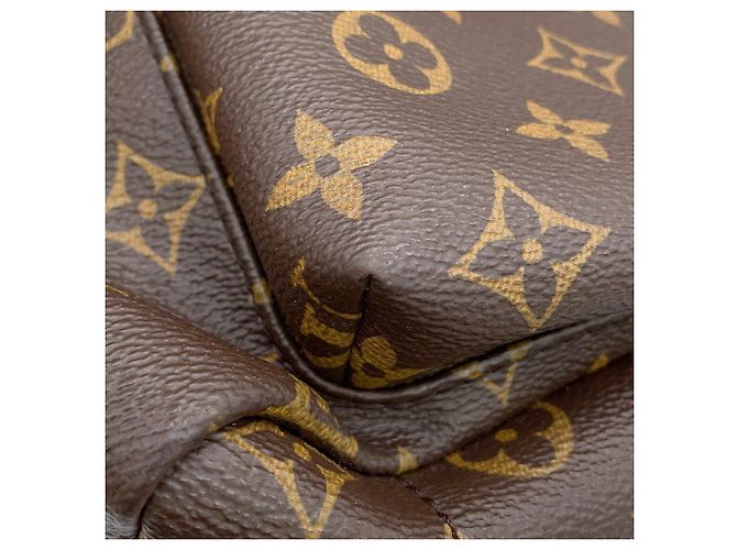 Zaino Louis Vuitton Monogram Palm Springs Nero - vista 6