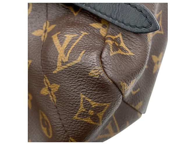 Zaino Louis Vuitton Monogram Palm Springs Nero - vista 7