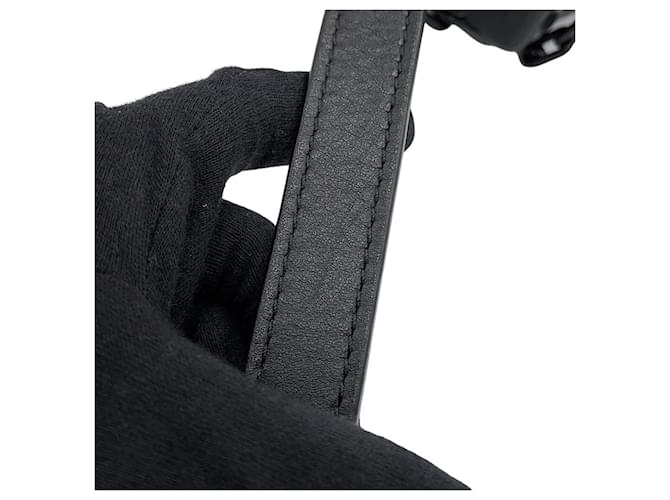 Borsa a tracolla Mini Soft Trunk Monogram Eclipse Louis Vuitton Nero - vista 11
