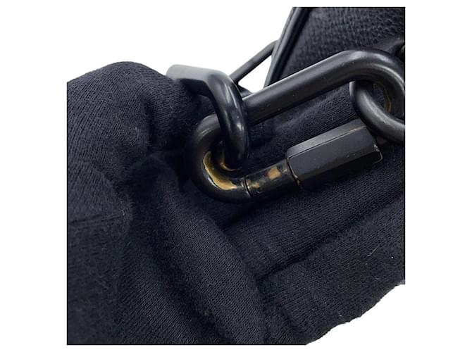Borsa a tracolla Mini Soft Trunk Monogram Eclipse Louis Vuitton Nero - vista 12