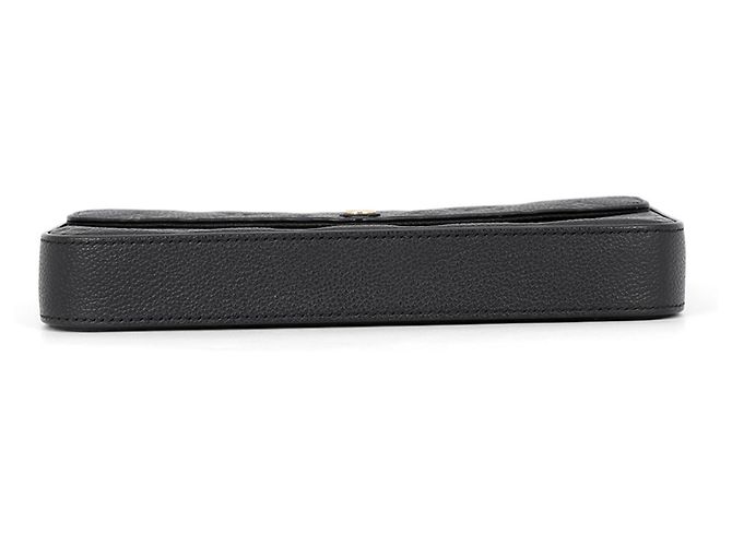 Portafoglio con catena Louis Vuitton Monogram Empreinte Nero - vista 3
