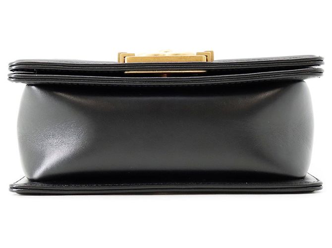 Borsa a tracolla con catena Chanel Boy AS3018 Nero - vista 3