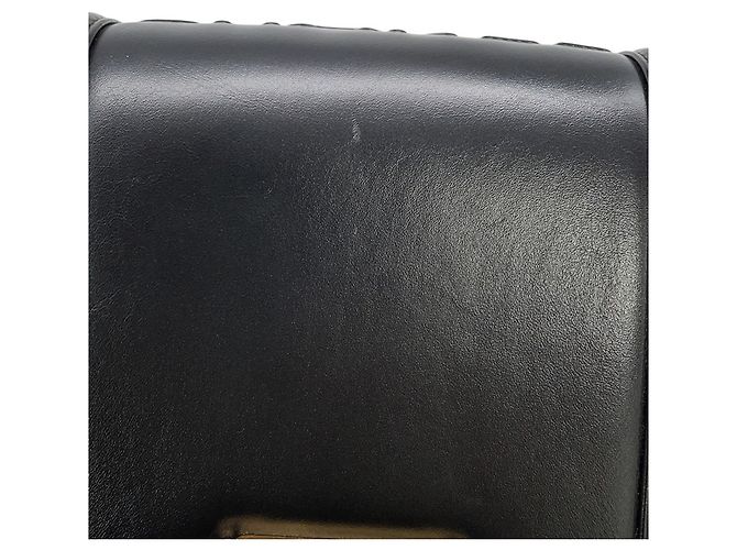 Borsa a tracolla con catena Chanel Boy AS3018 Nero - vista 8