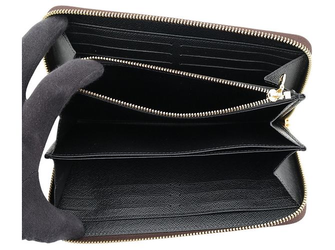 Cartera Larga Louis Vuitton Monogram Reverse Negro - vista 4
