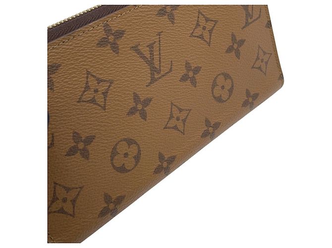Cartera Larga Louis Vuitton Monogram Reverse Negro - vista 5