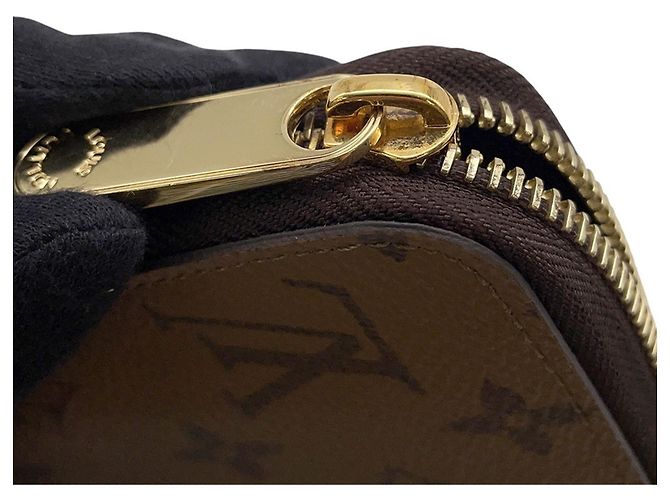 Cartera Larga Louis Vuitton Monogram Reverse Negro - vista 8