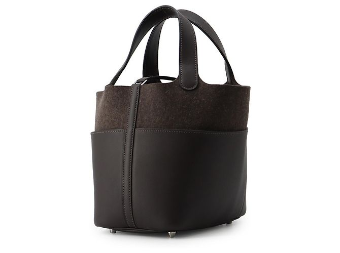 Hermès Hermes Picotin Lock PM Handtasche Damier ebene - Ansicht 2