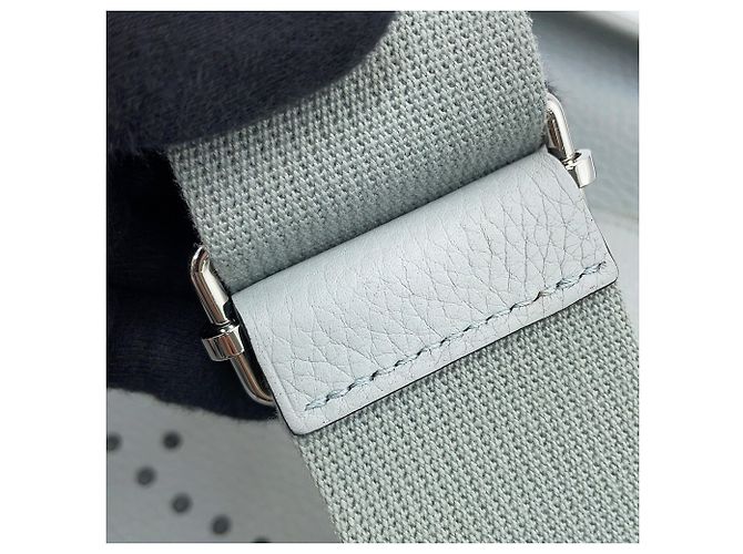 Hermès Borsa a tracolla Hermes Evelyne 3 PM Marrone Blu - vista 10