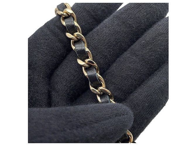 Borsa a tracolla con catena Chanel Small Vanity Case Nero - vista 11