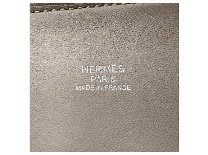 Hermès Borsa Hermes Bolide 1923 Mini Verso Grigio - vista 16
