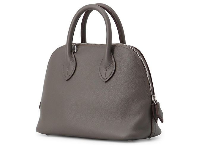 Hermès Borsa Hermes Bolide 1923 Mini Verso Grigio - vista 2
