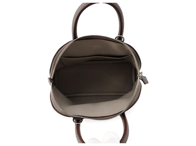 Hermès Borsa Hermes Bolide 1923 Mini Verso Grigio - vista 6