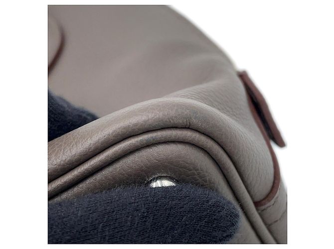 Hermès Borsa Hermes Bolide 1923 Mini Verso Grigio - vista 8