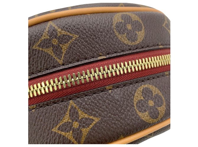 Borsa a tracolla Louis Vuitton Monogram Boite Chapeau Souple PM Marrone - vista 12