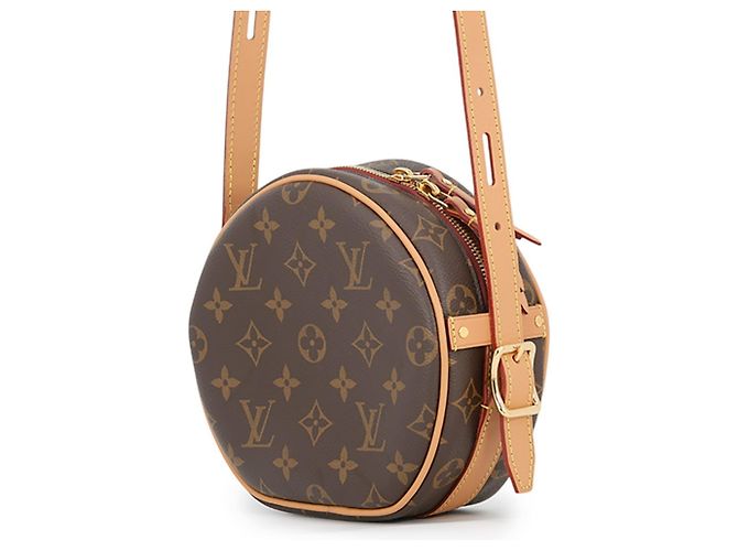 Borsa a tracolla Louis Vuitton Monogram Boite Chapeau Souple PM Marrone - vista 2