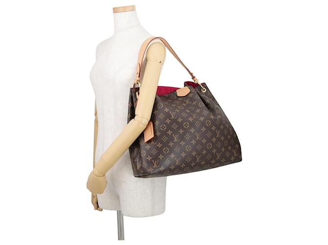 Graceful Borsa a tracolla Louis Vuitton Monogram Rosa - vista 4
