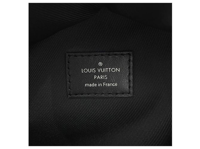 Zaino Louis Vuitton Monogram Macassar Josh Marrone Nero Monogramma - vista 16
