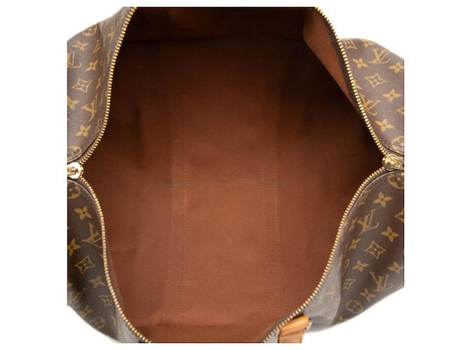 Borsa Boston Louis Vuitton Monogram Keepall 50 Marrone - vista 4