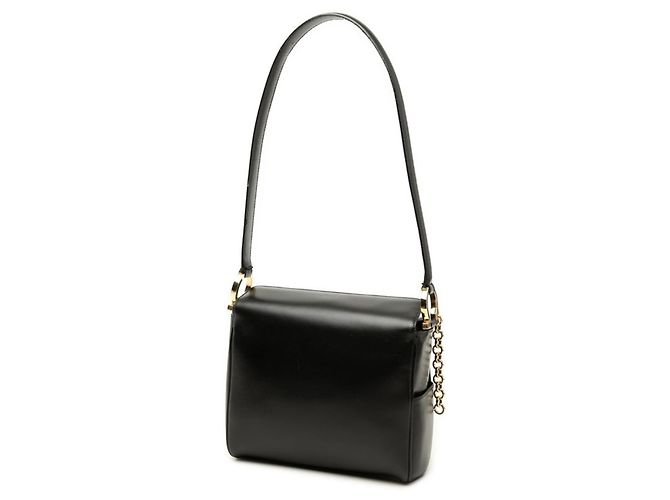 Borsa monospalla Salvatore Ferragamo Gancini Nero - vista 2