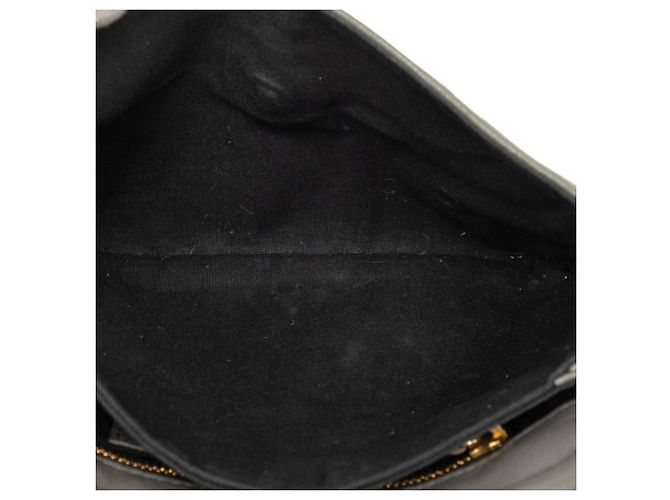 Borsa a tracolla Balenciaga Classic Metallic Envelope Marrone - vista 4