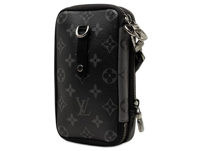 Bolsa Louis Vuitton Monogram Eclipse Reverse Marrom Preto - vista 2
