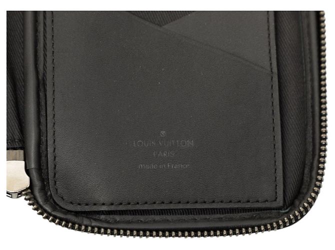 Bolsa Louis Vuitton Monogram Eclipse Reverse Marrom Preto - vista 5